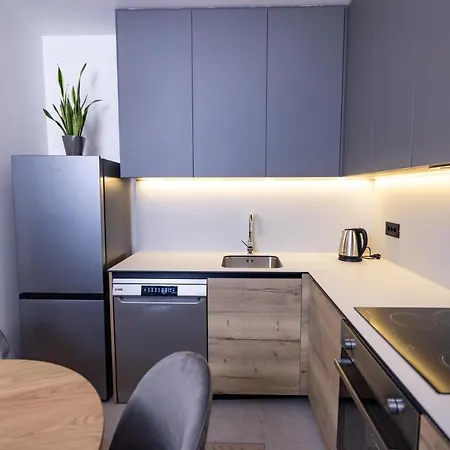 アパート Belgrade Waterfront Cozy Symphony 2 Sajmiste